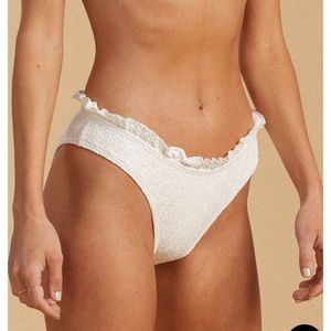 New W/Tag Salty Blonde By The Seashore Bondi Bikini Bottoms